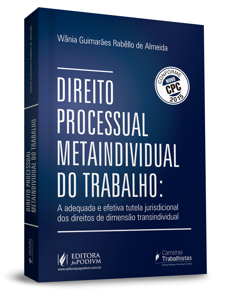 Direito processual metaindividual do trabalho - tutela jurisdicional dos direitos de dimensão transindividual 