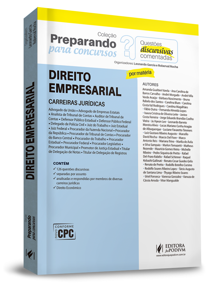 Preparando para Concursos - Questões Discursivas Comentadas - Direito Empresarial 