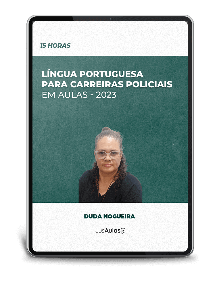 Língua Portuguesa para Carreiras Policiais em Aulas (15h)
