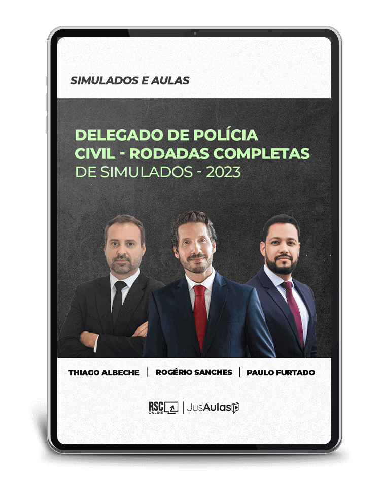 Delegado de Polícia Civil - Rodadas Completas de Simulados - (2023)