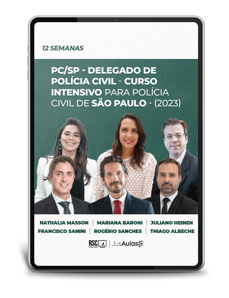 PC/SP - Delegado de Polícia Civil - Curso Intensivo para Polícia Civil de São Paulo - (2023)