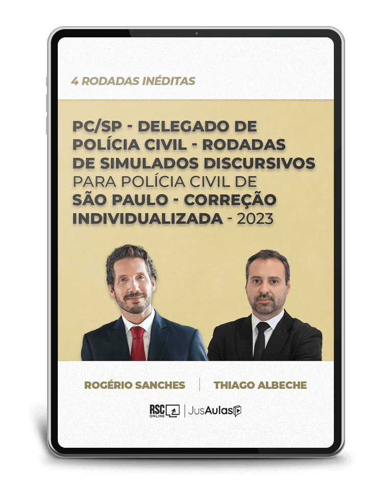 PC/SP - Delegado de Polícia Civil - Rodadas de Simulados Discursivos para Polícia Civil de São Paulo - Correção Individualizada - 2023