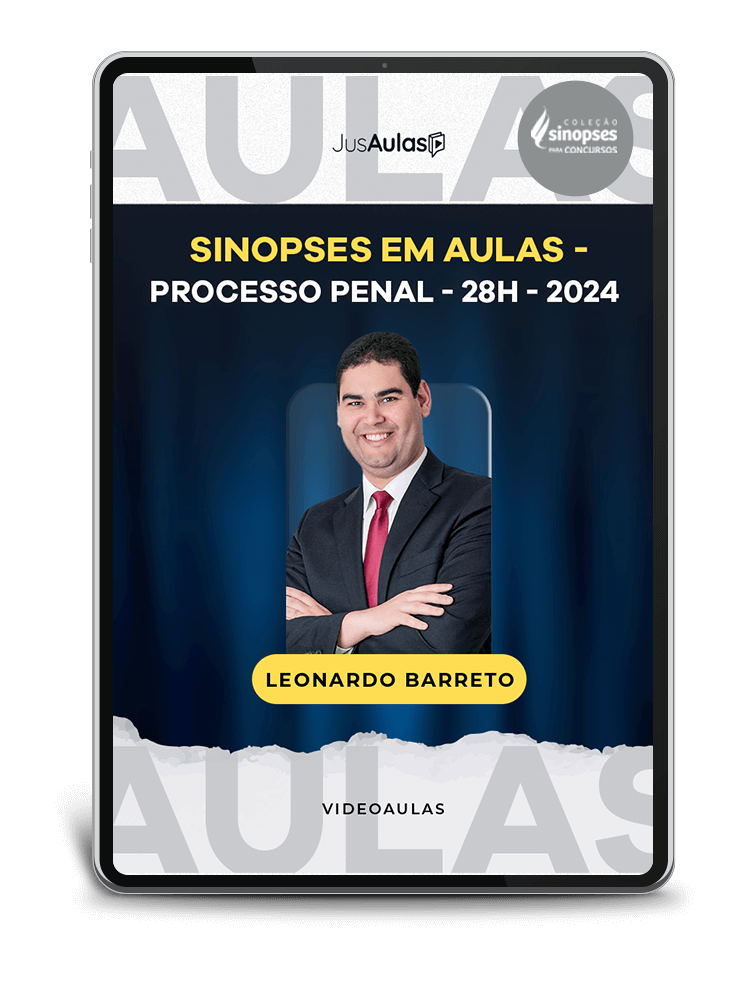 Sinopses em Aulas - Processo Penal - 28h - Jusaulas - (2024)