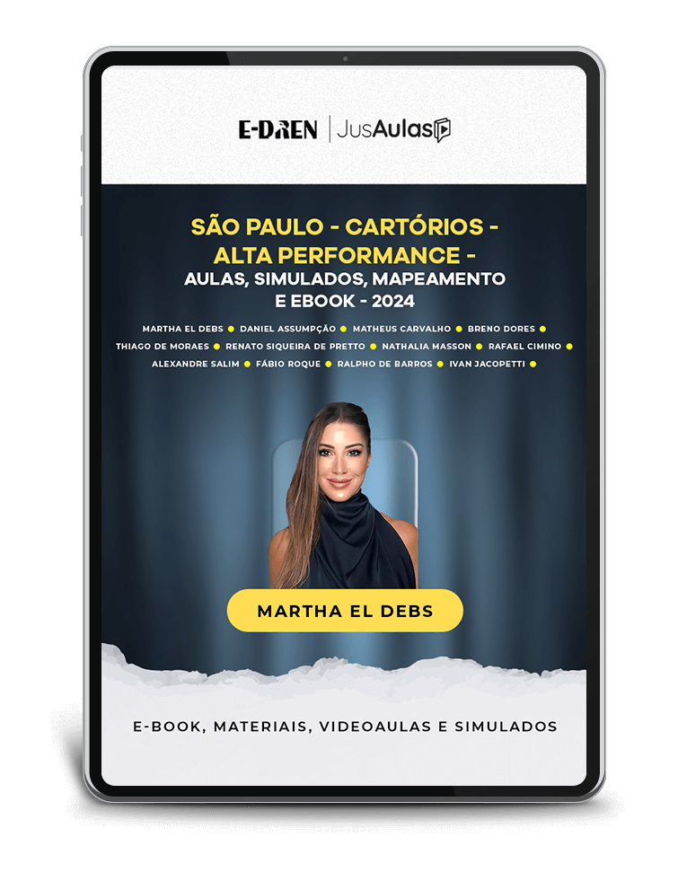 São Paulo - Cartórios - Alta Performance - Aulas, Simulados, Mapeamento e Ebook - (2024)