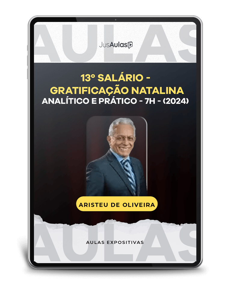 13º salário - Gratificação Natalina - Analítico e Prático - 7h - (2024)