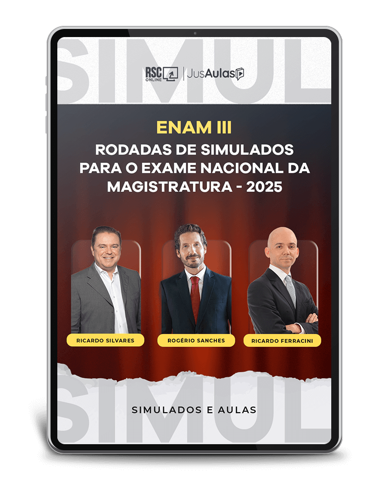 ENAM III - Rodadas de Simulados para o Exame Nacional da Magistratura - (2025)