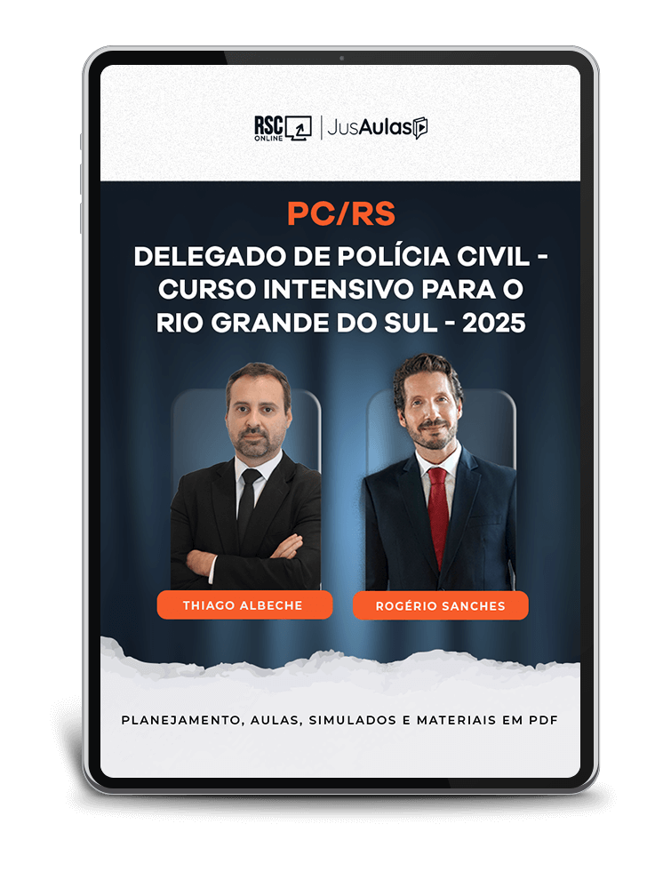 PC/RS - Delegado de Polícia Civil - Curso Intensivo para o Rio Grande do Sul - (2025)