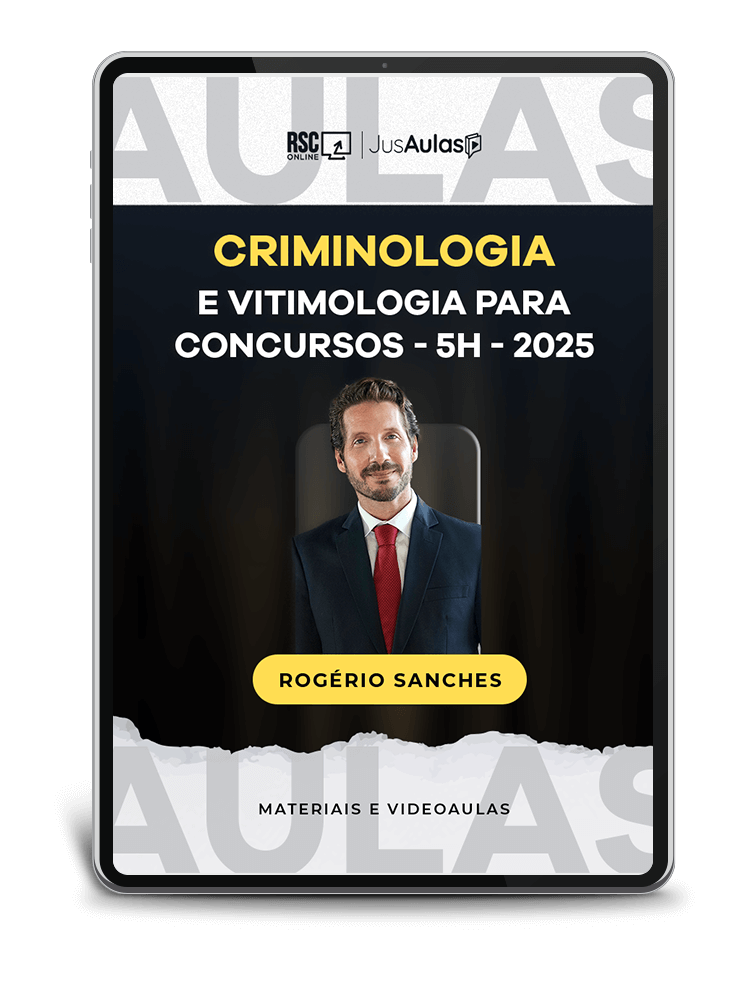 Criminologia e Vitimologia para Concursos (5h) - 2025