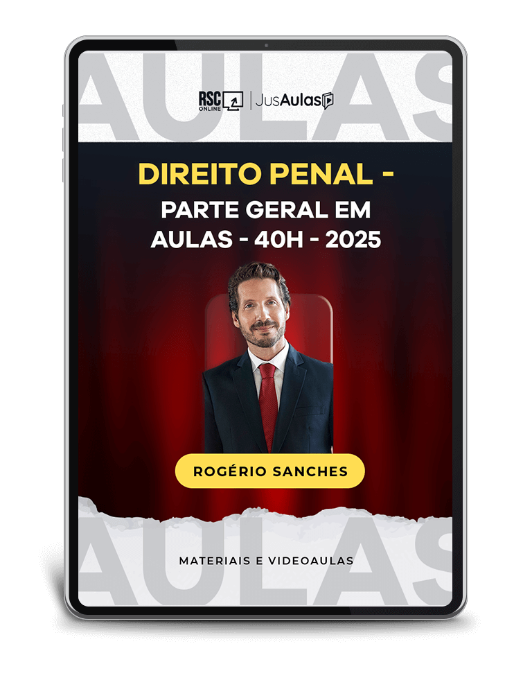 Direito Penal - Parte Geral em Aulas (40h) - 2025