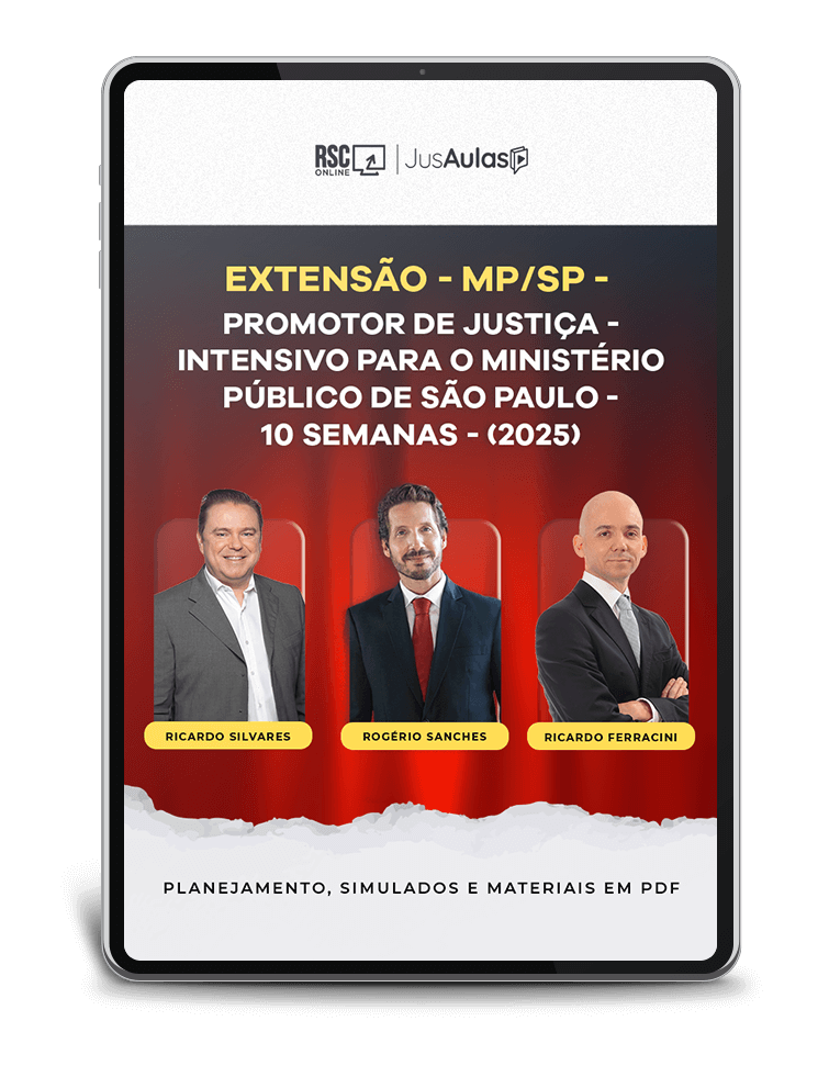 Extensão - MP/SP - Promotor de Justiça - Intensivo para o Ministério Público de São Paulo - (2025)