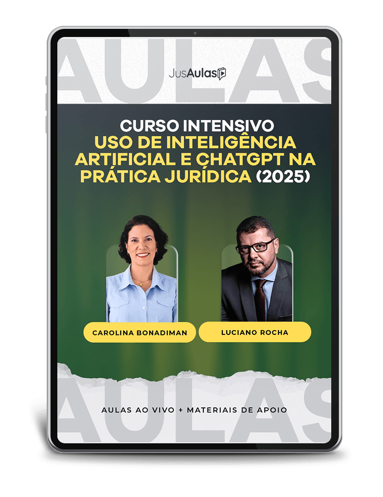 Curso Intensivo  uso de inteligência artificial e chatgpt na prática jurídica - 3h - (2025)