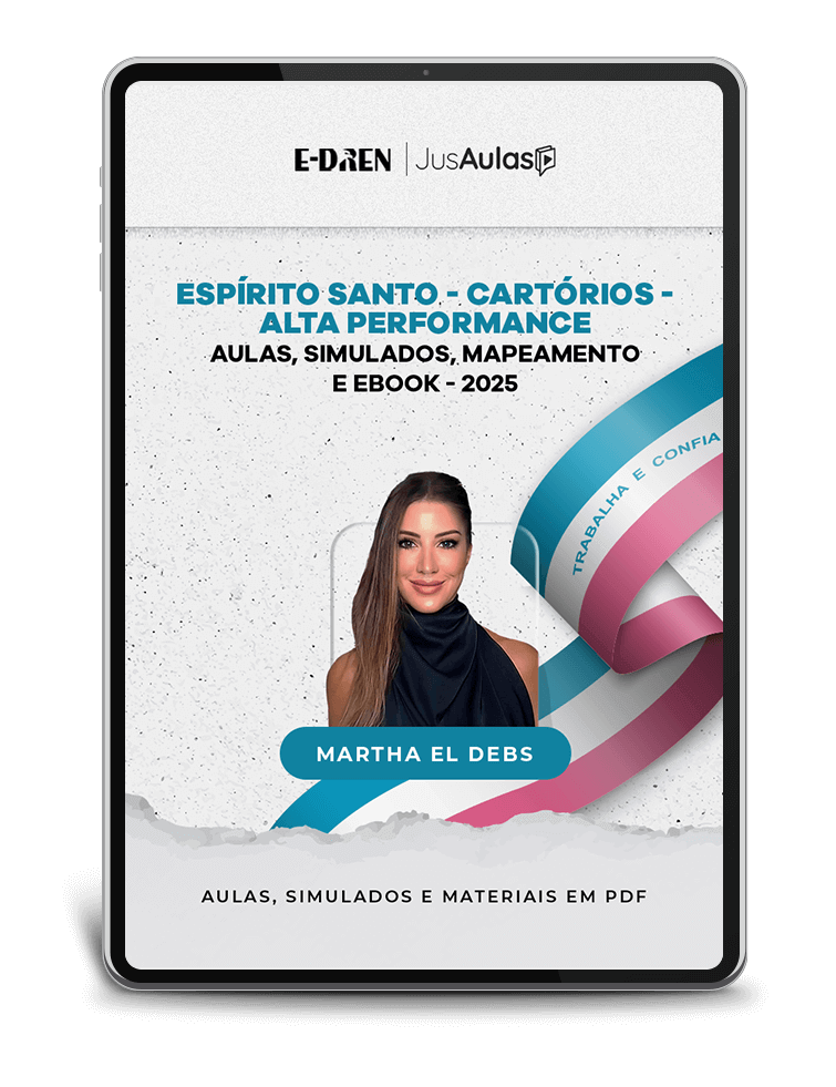 Espírito Santo - Cartórios - Alta Performance - Aulas, Simulados, Mapeamento e Ebook (2025)