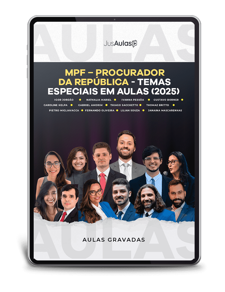 MPF - Procurador da República - Temas Especiais em Aulas - 40h - (2025)