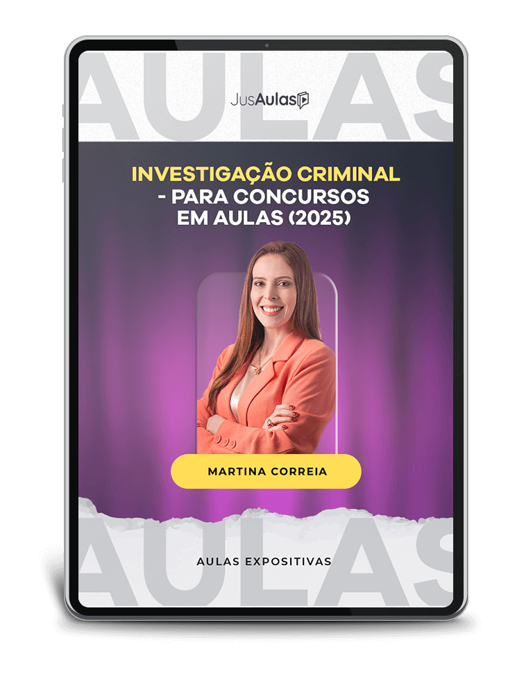 Investigação Criminal para Concursos em Aulas - (2025)