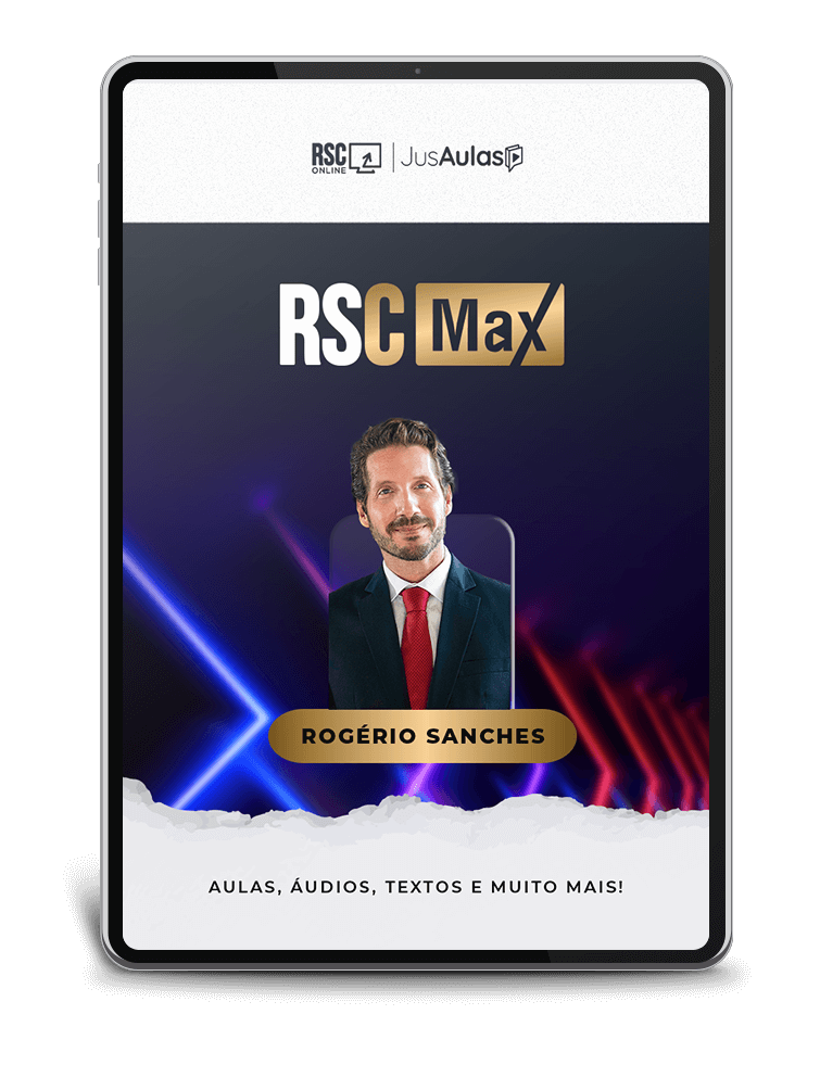 RSCMAX - Plano Mensal: Domine as Matérias Criminais. +200h de Cursos Atualizados. Programa de Atualização. Artigos e Áudios