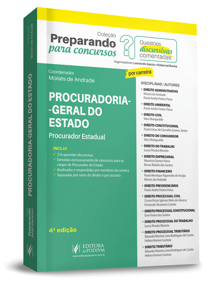 Preparando para Concursos - Questões Discursivas Comentadas - Procuradoria Geral do Estado 