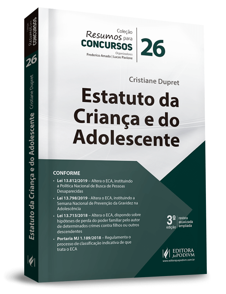 Resumos para Concursos - v.26 - Estatuto da Criança e do Adolescente (2019)