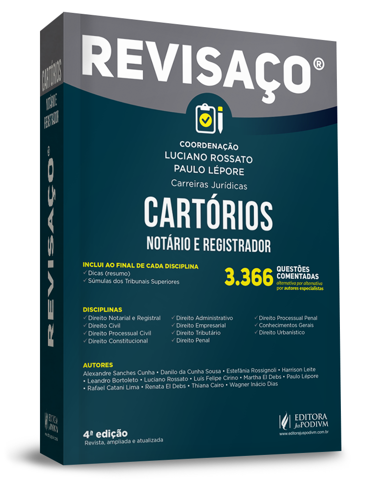 Revisaço - Cartórios - 3.366 Questões Comentadas 