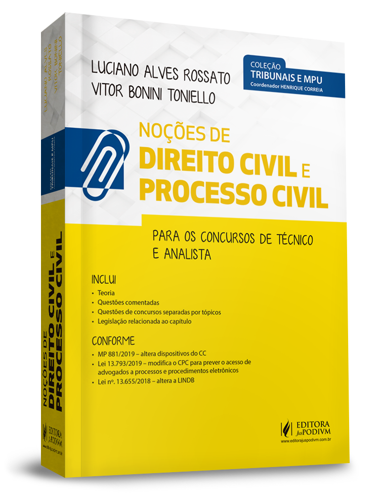 Tribunais e MPU - Noções de Direito Civil e Processo Civil (2019)