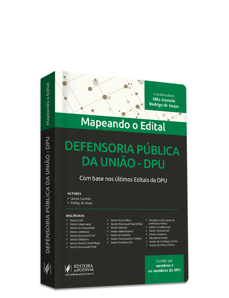 Mapeando o Edital - Defensoria Pública da União (2019)