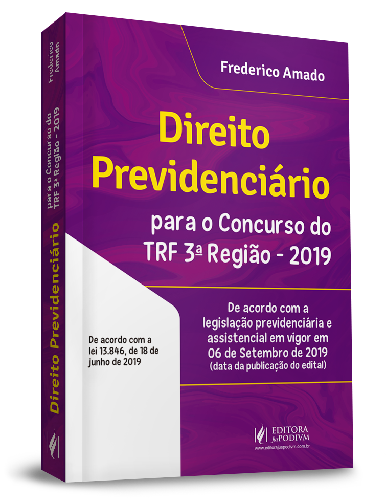 Direito Previdenciário para o Concurso do TRF 3ª Região (2019)