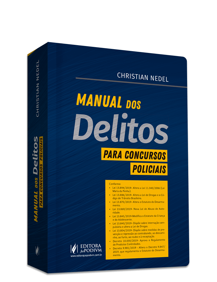 Manual dos Delitos para Concursos Policiais (2020)