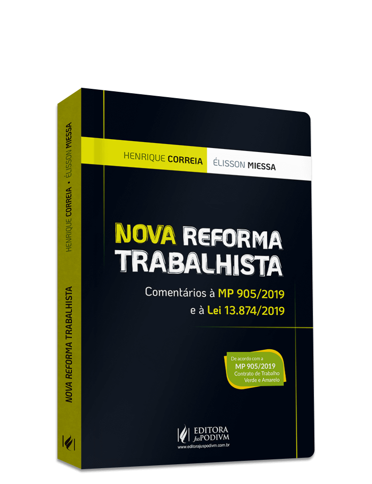 Nova Reforma Trabalhista: Comentários à MP Nº 905/2019 e à Lei Nº 13.874/2019 (2020)