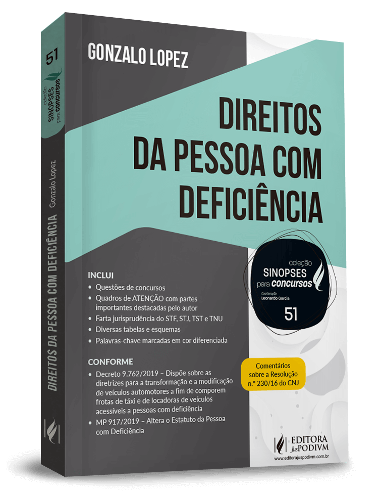 Sinopses para Concursos - v.51 - Direitos da Pessoa com Deficiência (2020)