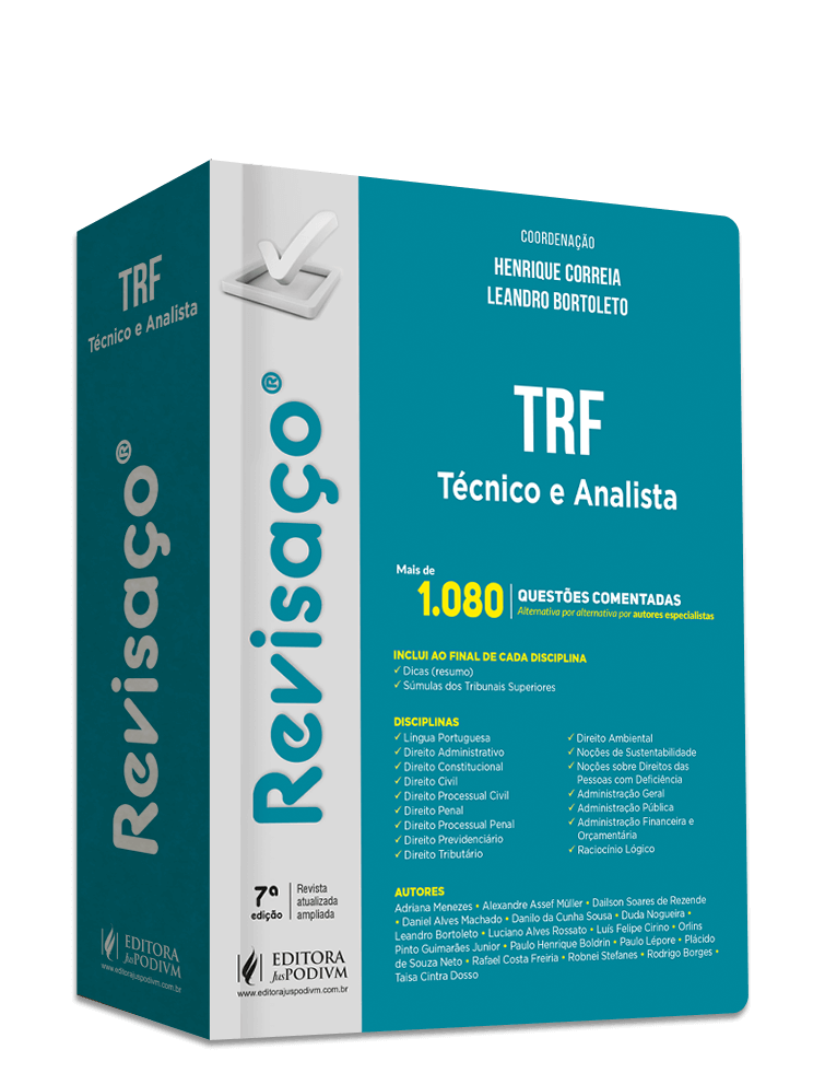 Revisaço - Analista e Técnico do TRF - Mais de 1.080 Questões Comentadas (2024)