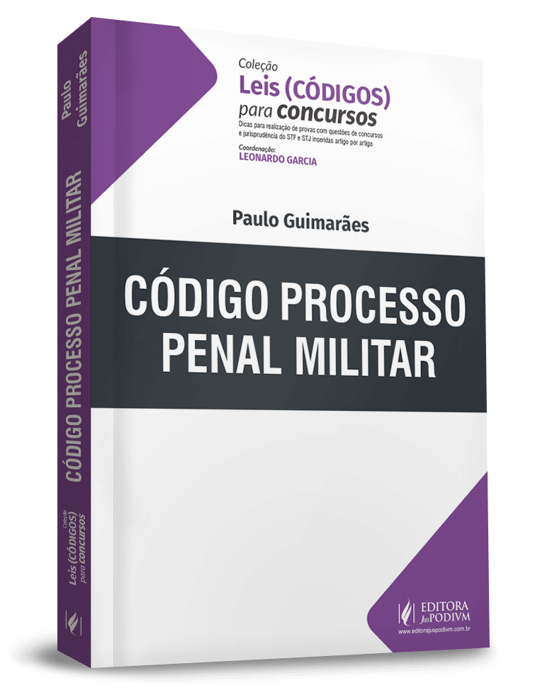 Leis Especiais para Concursos - Códigos - Código de Processo Penal Militar (2021)