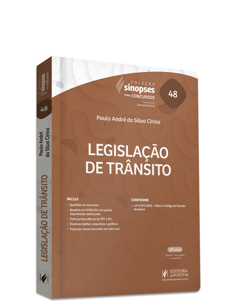 Sinopses para Concursos - v.48 - Legislação de Trânsito (2021)