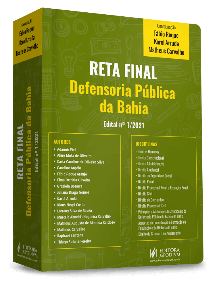 Reta Final - Defensor Público Estadual - BA (2021)