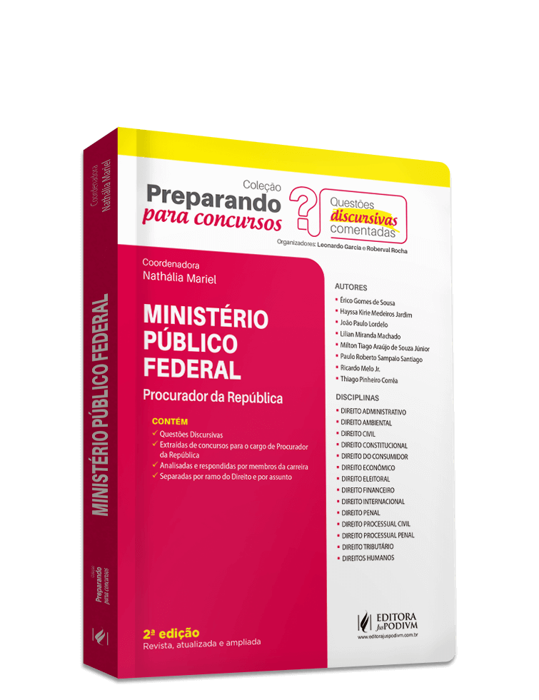 Preparando para Concursos - Questões Discursivas Comentadas - Ministério Público Federal (2022)