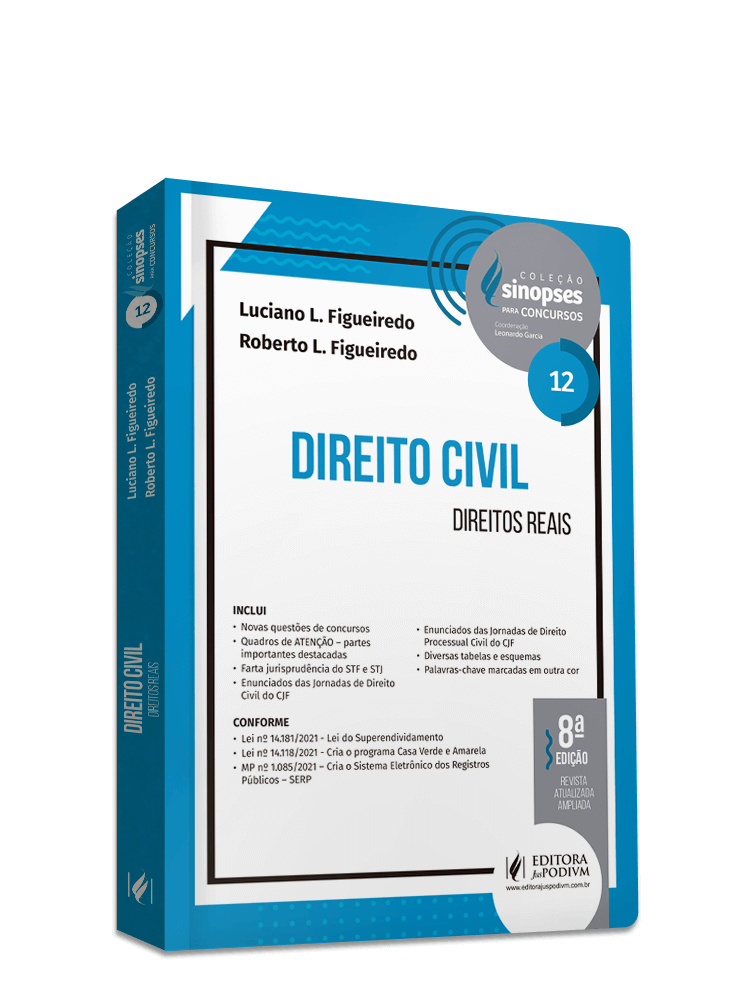 Sinopses para Concursos - v.12 - Direito Civil - Direitos Reais (2022)