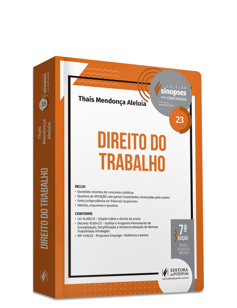 Sinopses para Concursos - v.23 - Direito do Trabalho (2022)