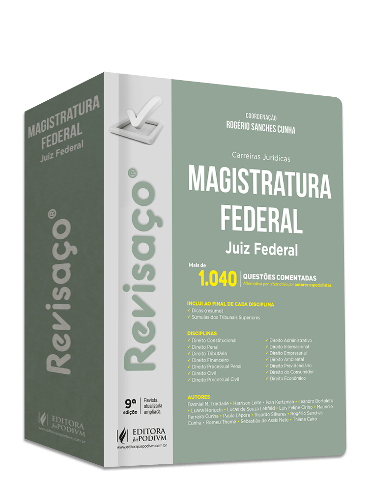 Revisaço - Magistratura Federal - Juiz Federal - Mais de 1.040 Questões Comentadas (2024)