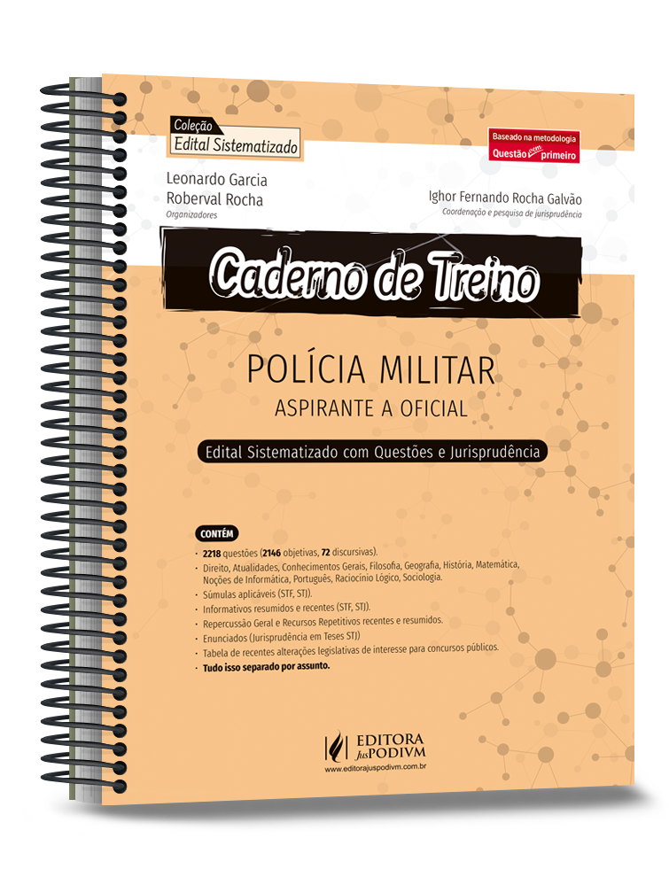 Caderno de Treino - Polícia Militar - Aspirante a Oficial (2022)