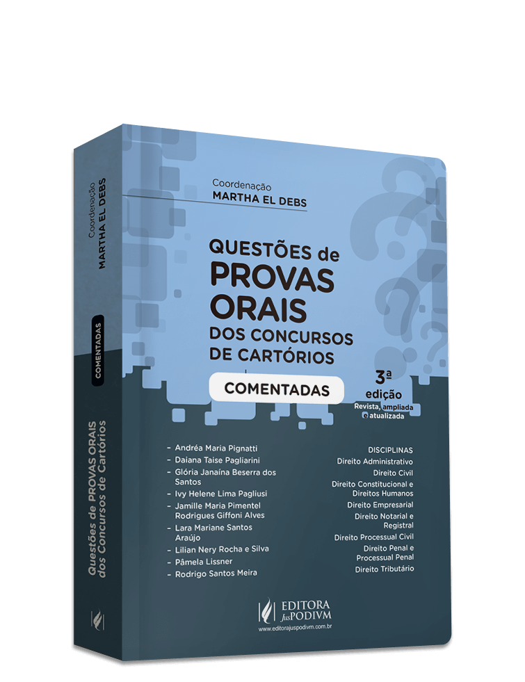 Questões de Provas Orais dos Concursos de Cartórios Comentadas (2022)