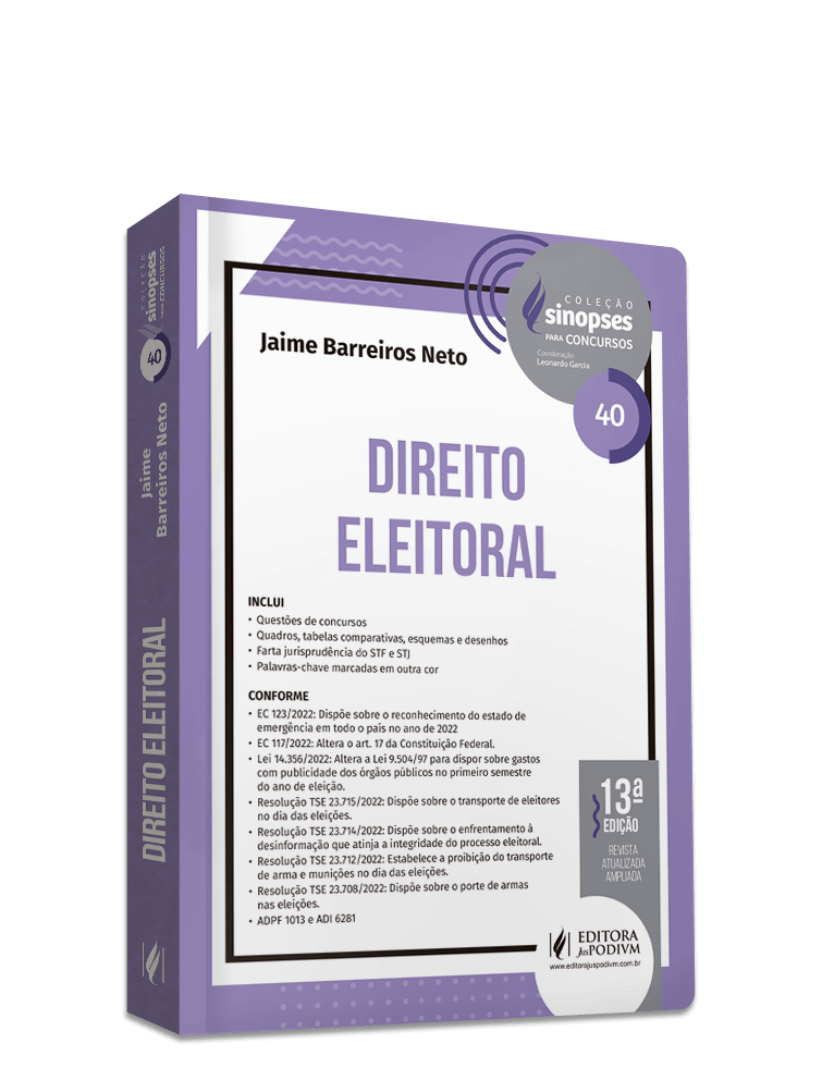 Sinopses para Concursos - v.40 - Direito Eleitoral (2023)