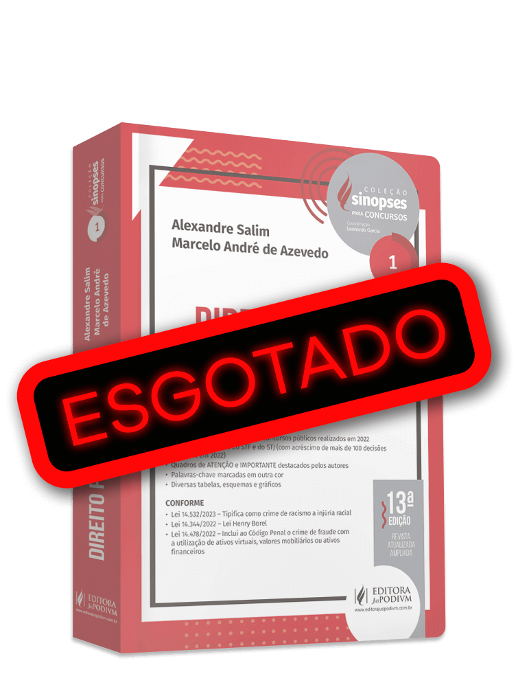 Sinopses para Concursos - v.1 - Direito Penal - Parte Geral (2023)