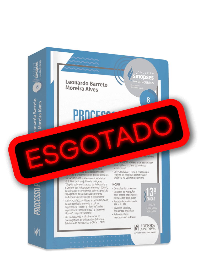Sinopses para Concursos - v.8 - Processo Penal - Parte Especial (2023)