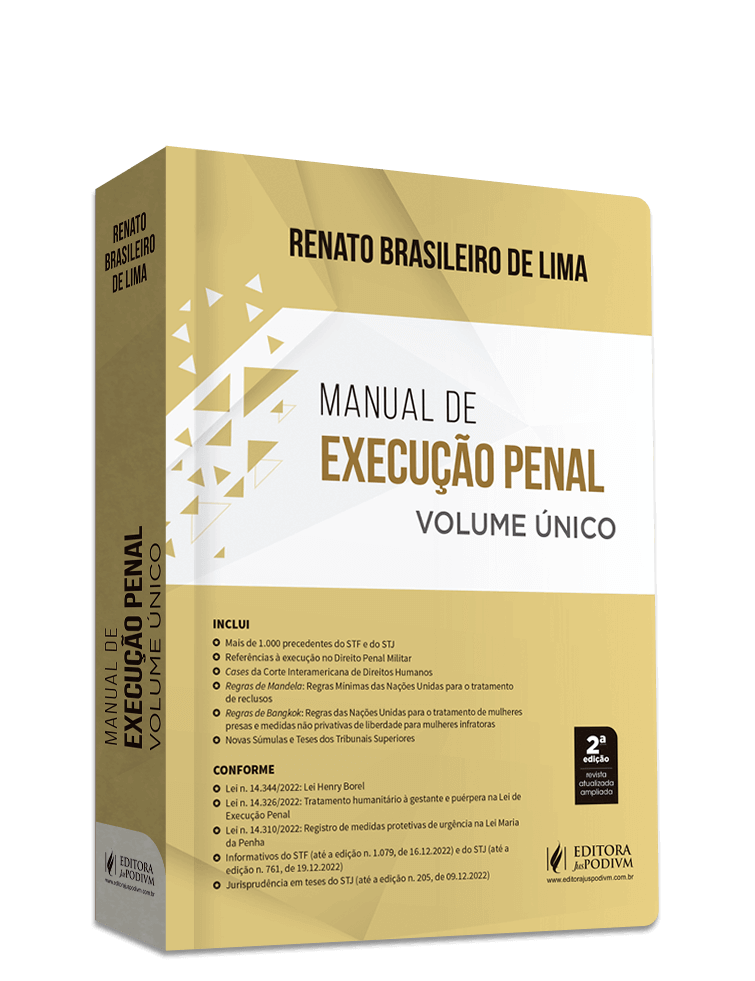 Manual de Execução Penal  - Volume Único (2023)