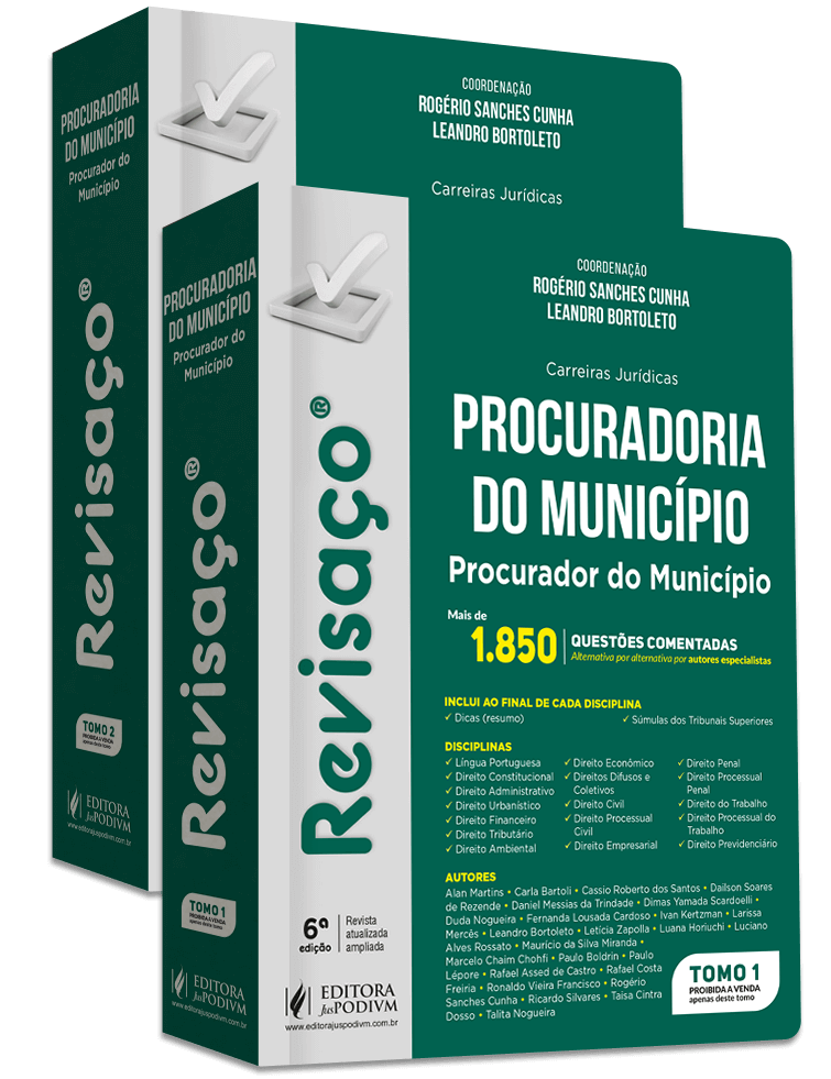 Revisaço - Procuradoria do Município - Procurador do Município - Mais de 1.850 Questões Comentadas (2023)