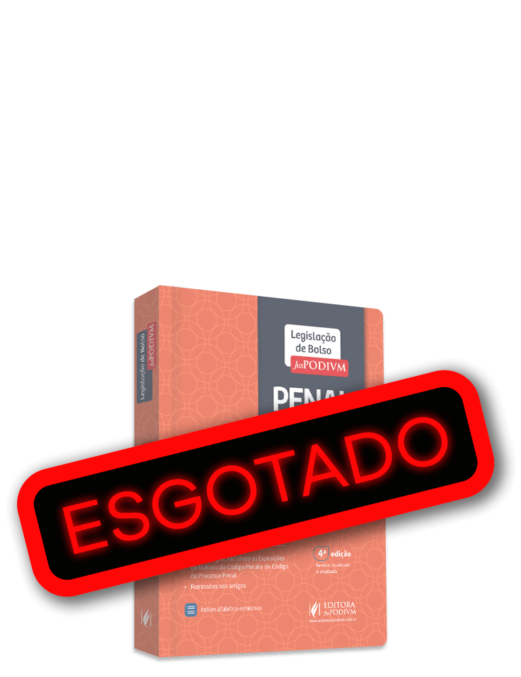 Legislação de Bolso Penal (2023): 3 em 1 -  Código Penal, Código de Processo Penal e Lei de Execução Penal