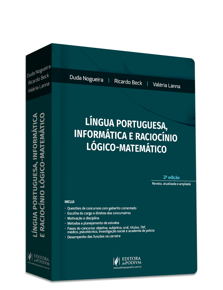 Língua Portuguesa, Informática e Raciocínio Lógico Matemático  para Carreiras Policiais (2023)