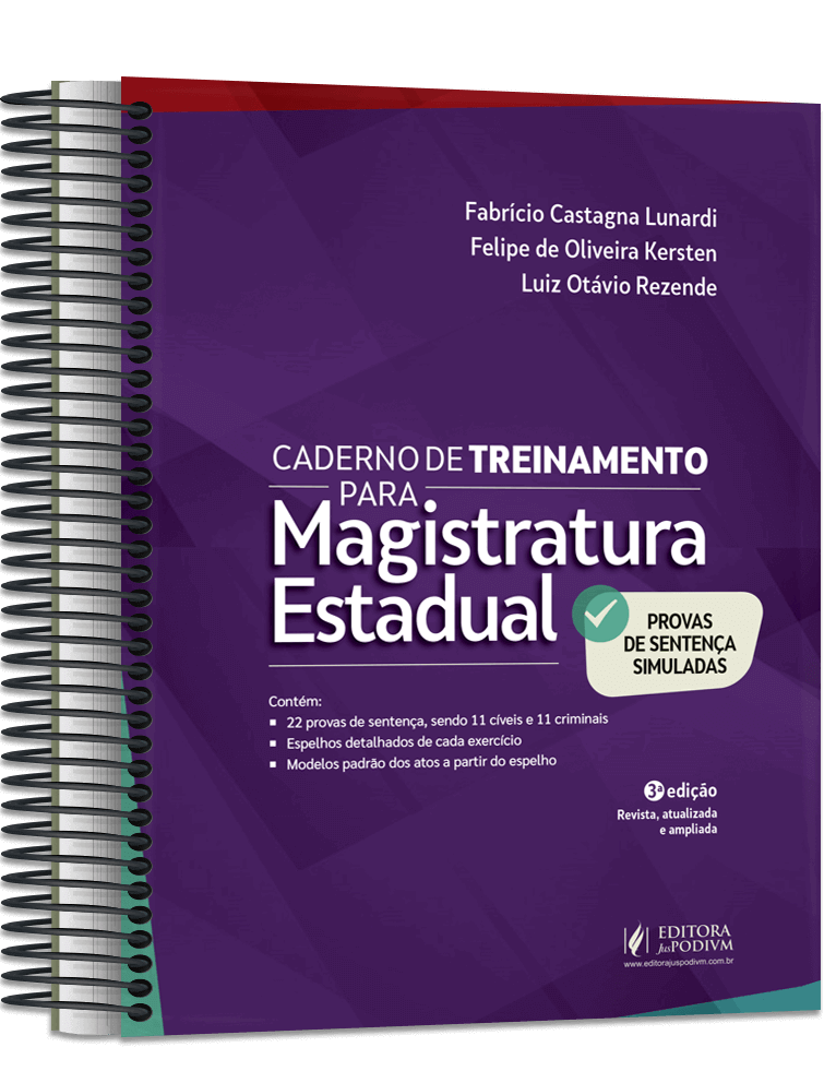 Caderno de Treinamento para Magistratura Estadual - Provas de Sentença Simuladas (2023)