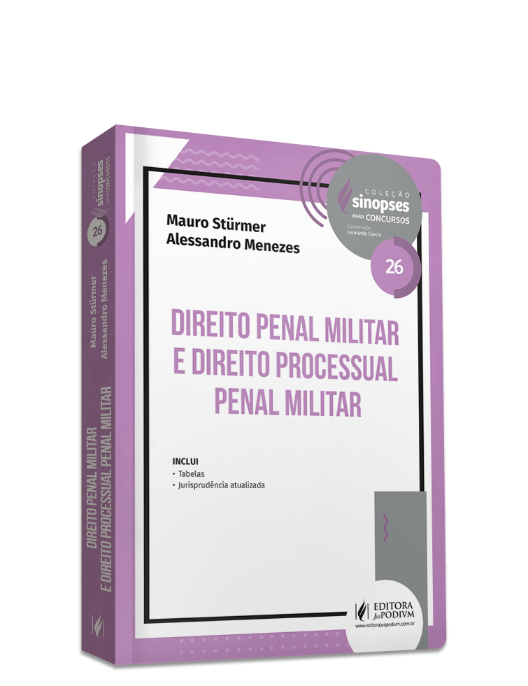 Sinopses para Concursos - v.26 - Direito Penal Militar e Direito Processual Penal Militar (2023)