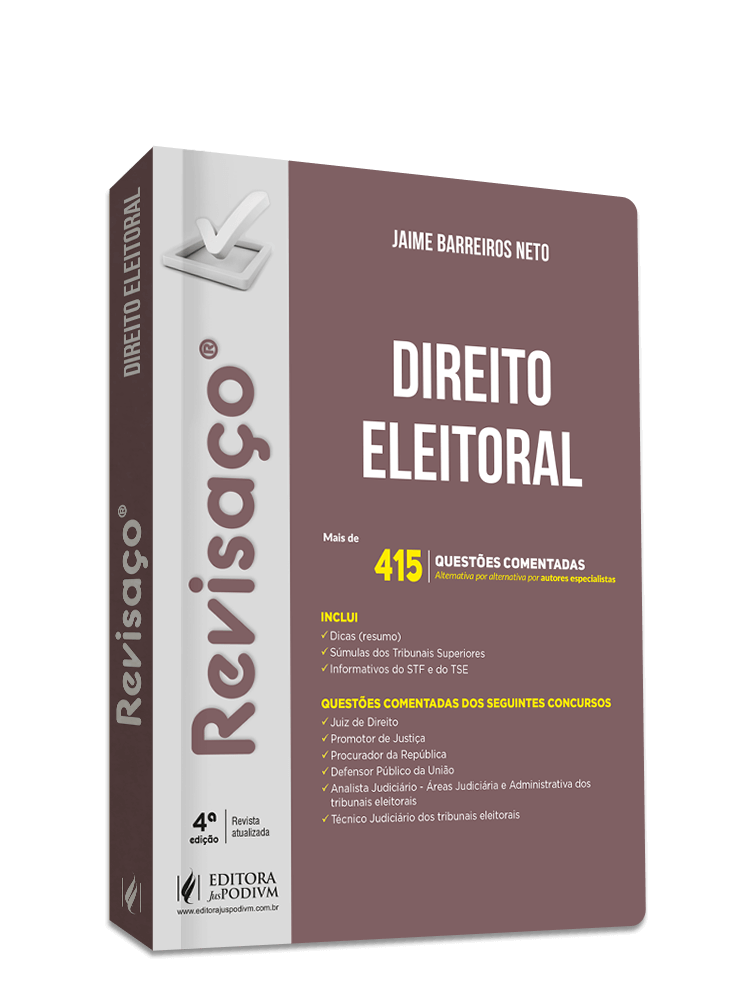 Revisaço - Direito Eleitoral - 415 Questões Comentadas Alternativa por Alternativa (2024)