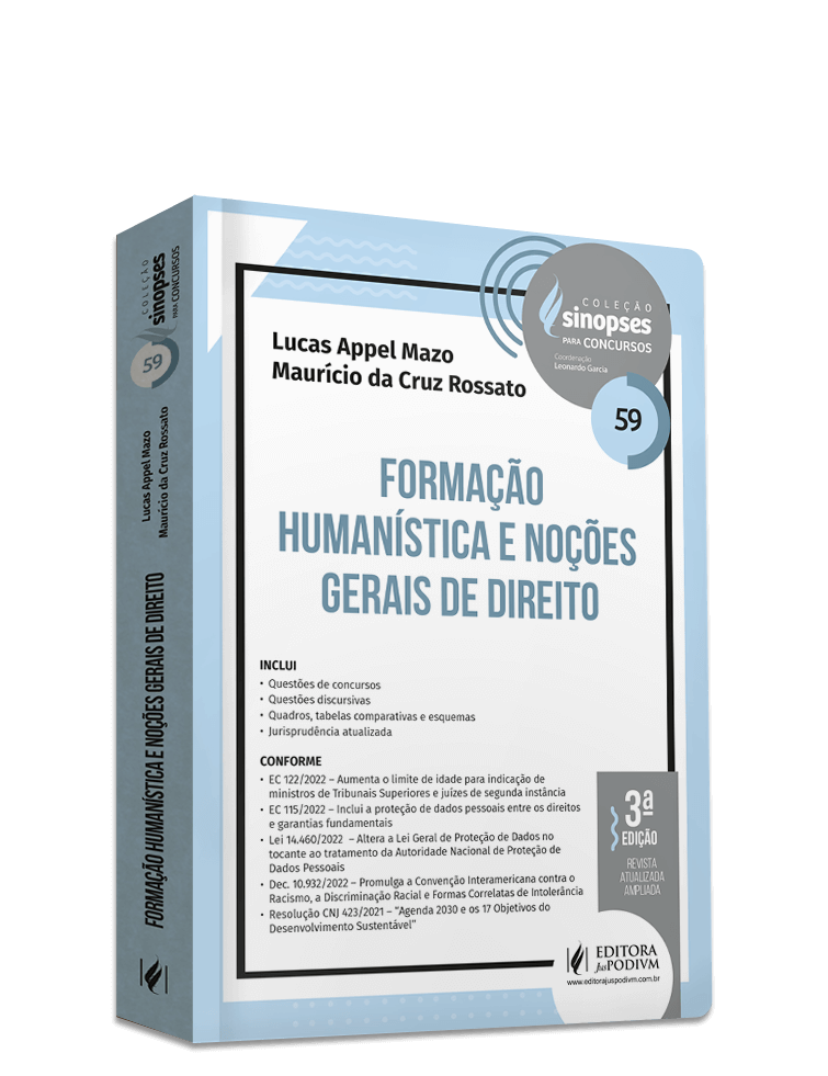 Sinopses para Concursos - v.59 - Formação Humanística e Noções Gerais de Direito (2023)