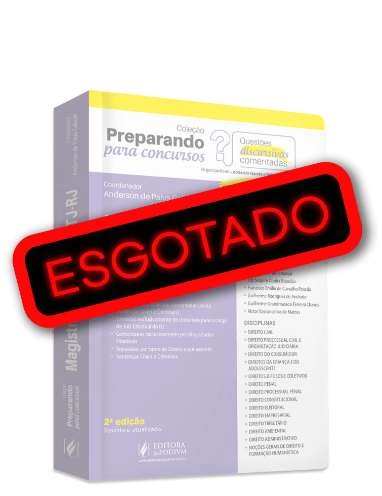 Preparando para Concursos - Questões Discursivas Comentadas - Magistratura Estadual TJ-RJ (2024)